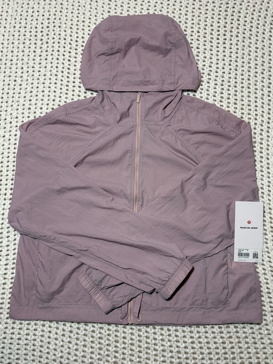 lululemon athletica Jackets & Blazers - lululemon mink berry hood lite jacket size medium